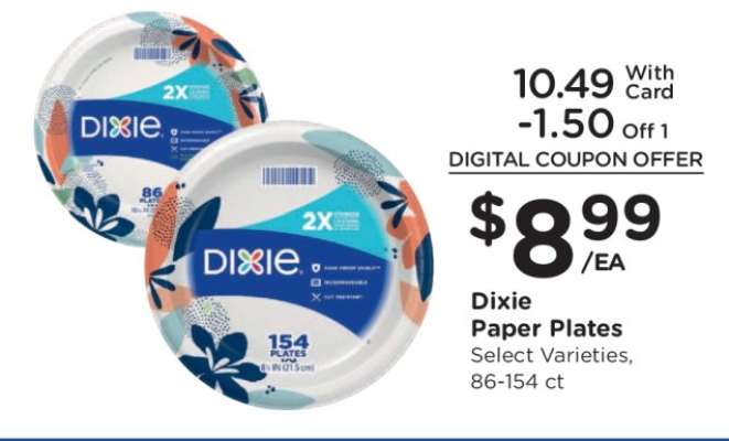 Dixie Paper Plates