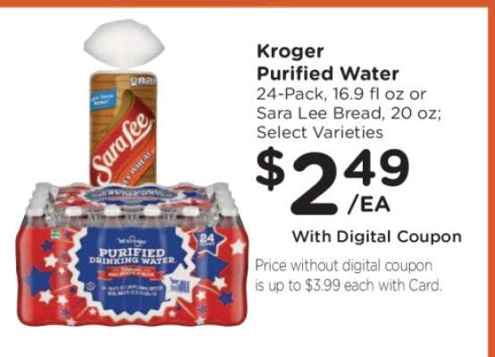Kroger Purified Water