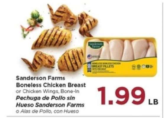 Sanderson Farms Boneless Chicken Breast