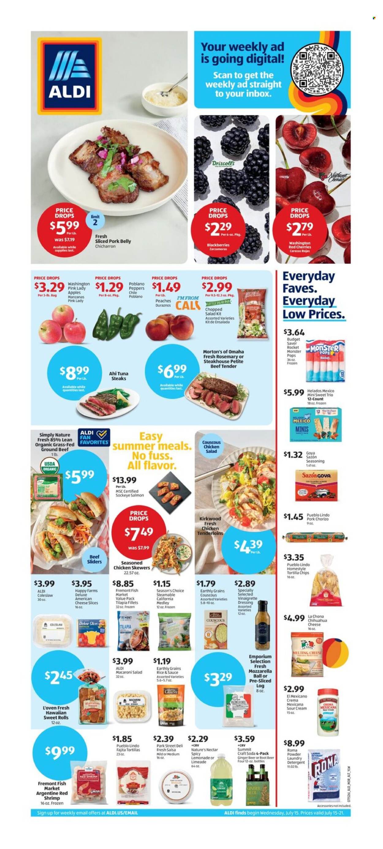 ALDI ad - 07/15/2026 - 07/21/2026. Page 1