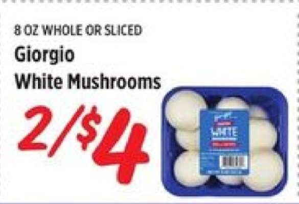 Giorgio White Mushrooms