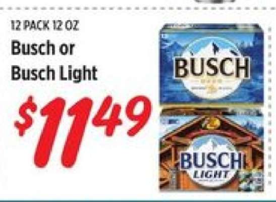 Busch or Busch Light