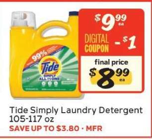 Tide Simply Laundry Detergent