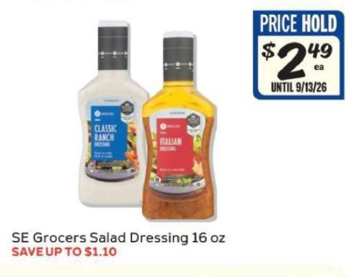 SE Grocers Salad Dressing