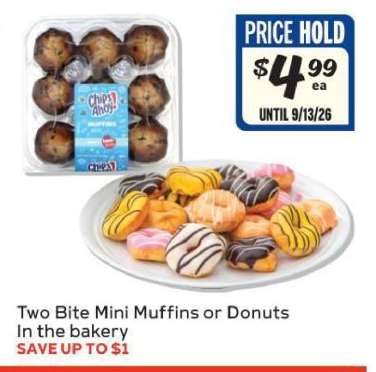 Two Bite Mini Muffins or Donuts