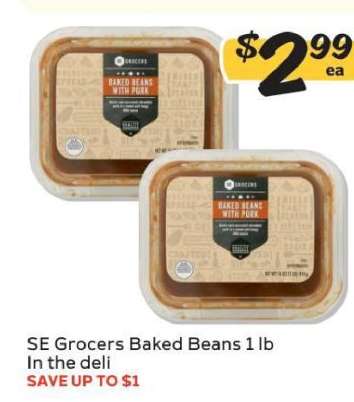 SE Grocers Baked Beans