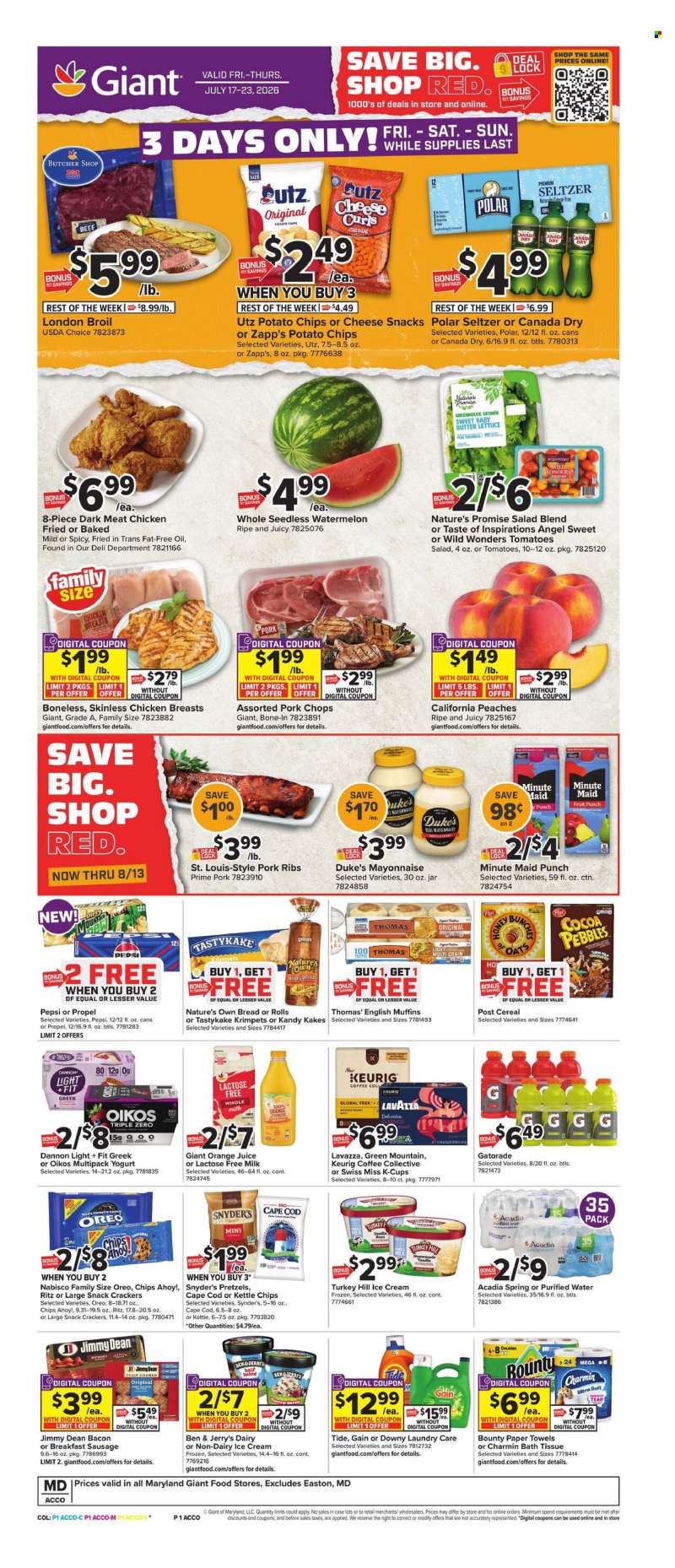 Giant Food Flyer - 07/17/2026 - 07/23/2026.