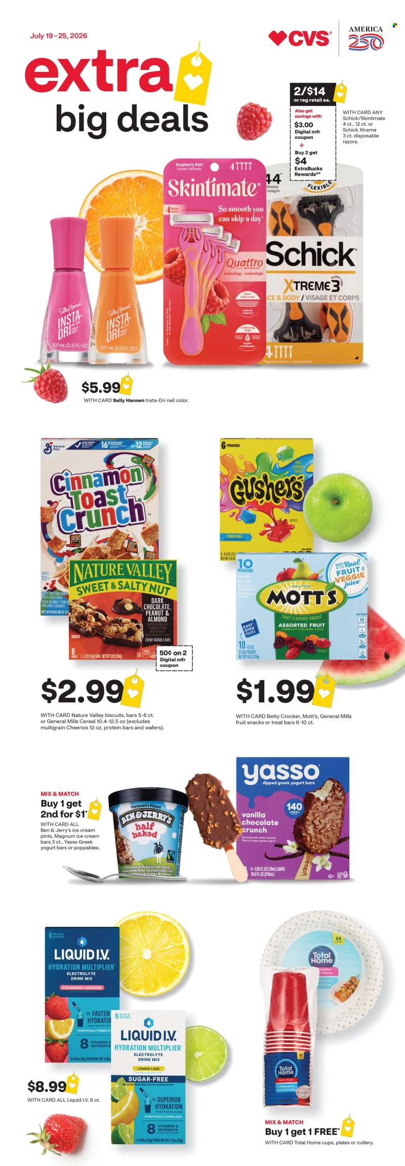 CVS Pharmacy Flyer - 07/19/2026 - 07/25/2026.