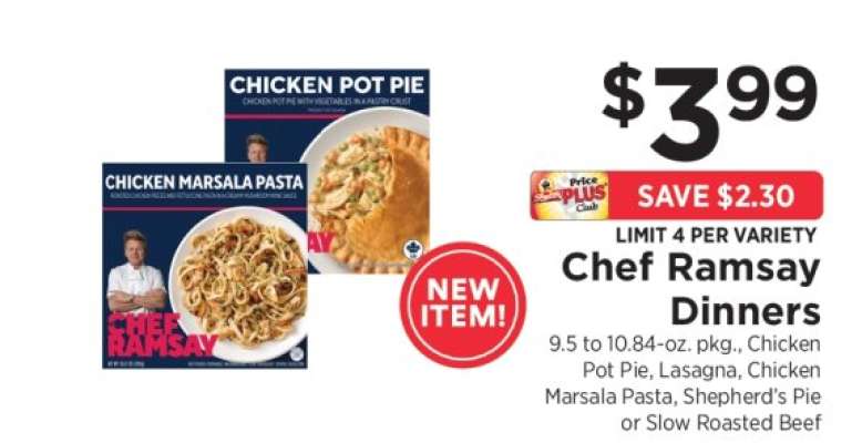 Chef Ramsay Dinners