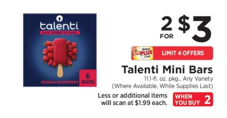 Talenti Mini Bars