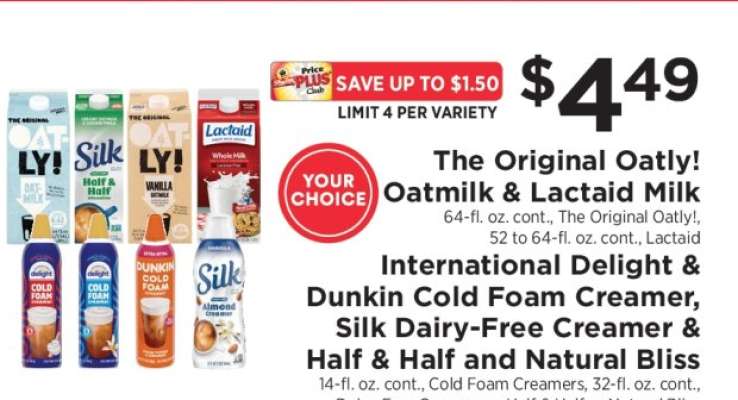The Original Oatly! Oatmilk & Lactaid Milk