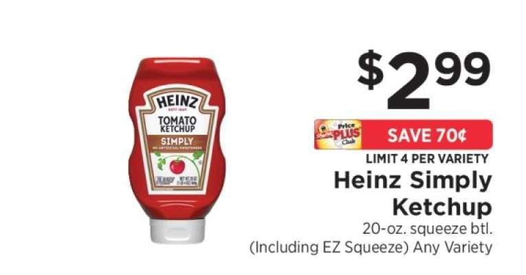 Heinz Simply Ketchup