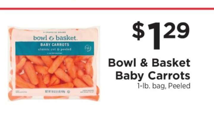 Bowl & Basket Baby Carrots