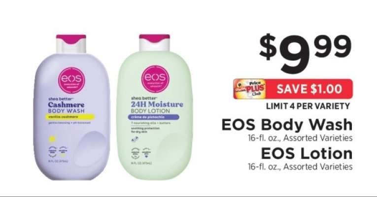 EOS Body Wash / EOS Lotion