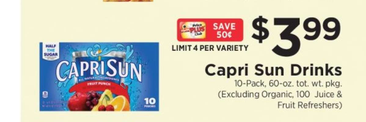 Capri Sun Drinks