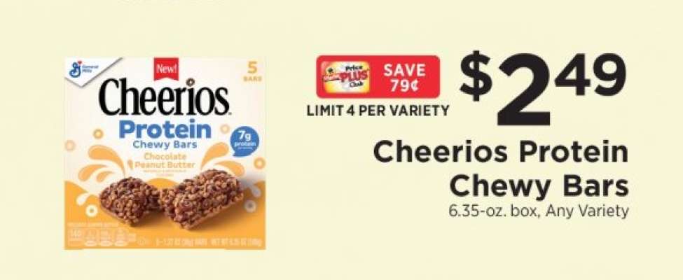 Cheerios Protein Chewy Bars