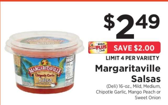 Margaritaville Salsas