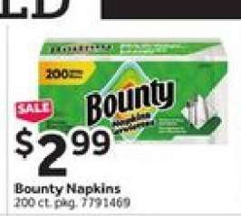 Bounty Napkins