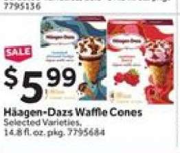 Häagen-Dazs Waffle Cones