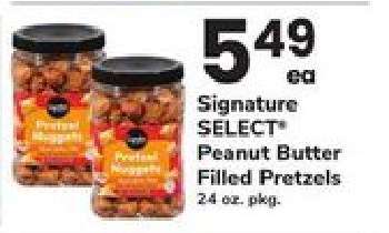 Signature SELECT Peanut Butter Filled Pretzels