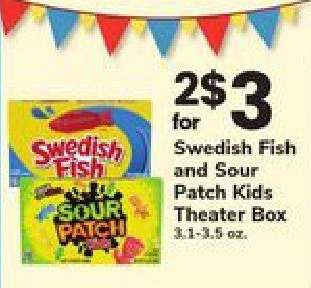 Swedish Fish and Sour Patch Kids Theater Box