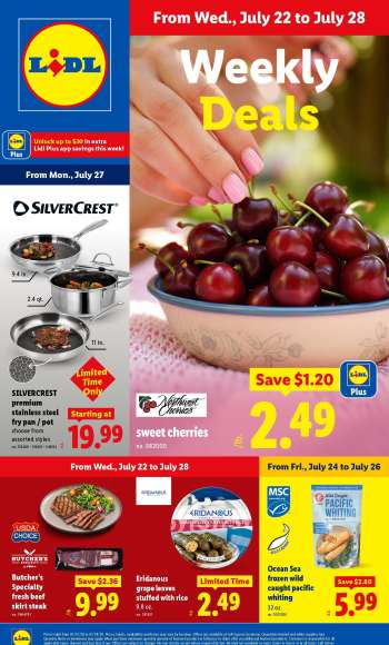 Lidl Flyer - 07/22/2026 - 07/28/2026.