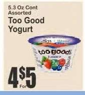 Too Good Yogurt