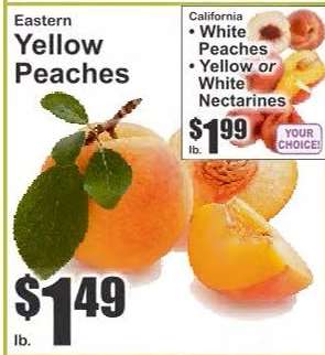 Eastern Yellow Peaches