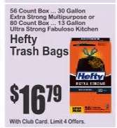 Hefty Trash Bags