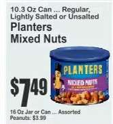 Planters Mixed Nuts