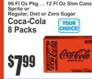 Coca-Cola 8 Packs