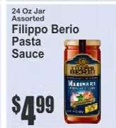 Filippo Berio Pasta Sauce
