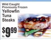 Yellowfin Tuna Steaks