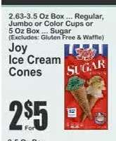 Joy Ice Cream Cones