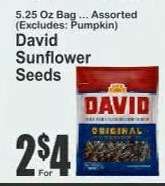 David Sunflower Seeds