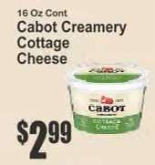 Cabot Creamery Cottage Cheese
