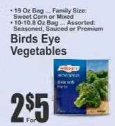 Birds Eye Vegetables