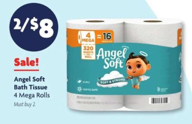Angel Soft Bath Tissue