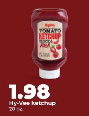 Hy-Vee ketchup