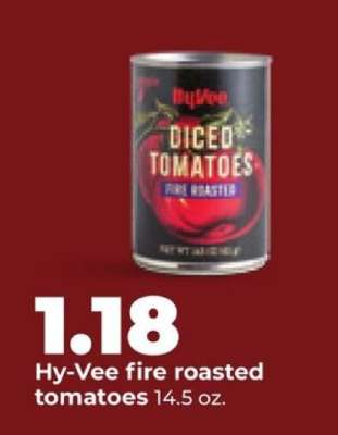Hy-Vee fire roasted tomatoes
