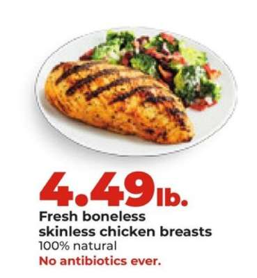 Fresh Boneless Skinless Chicken Breasts