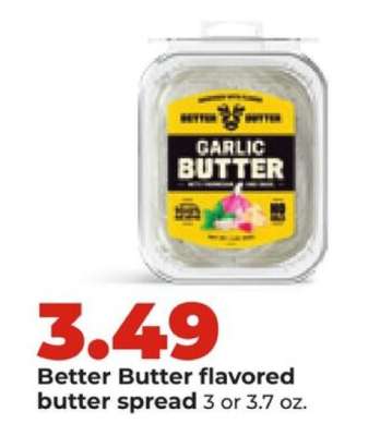 Better Butter flavored butter spread