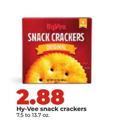 Hy-Vee snack crackers