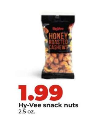 Hy-Vee snack nuts
