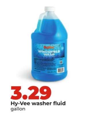 Hy-Vee washer fluid
