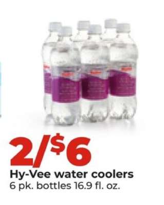Hy-Vee water coolers