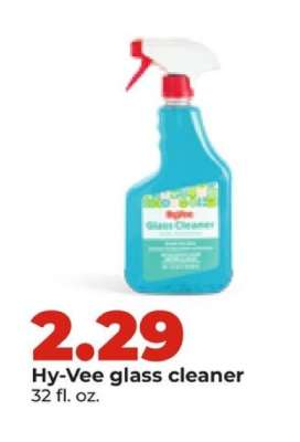 Hy-Vee glass cleaner