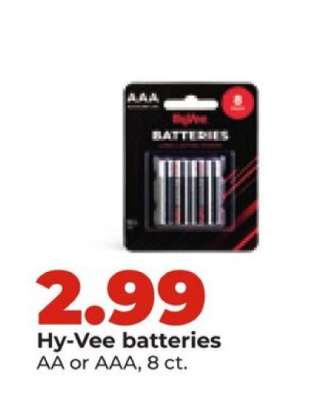 Hy-Vee batteries