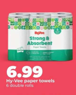 Hy-Vee paper towels