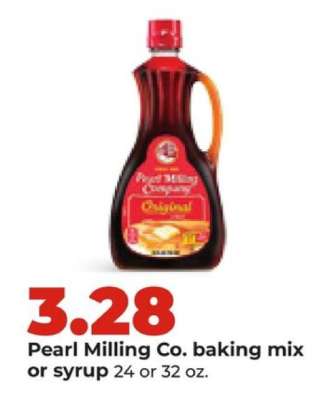 Pearl Milling Co. baking mix or syrup